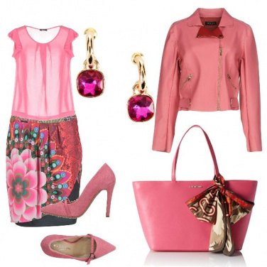 Outfit La gonna colorata