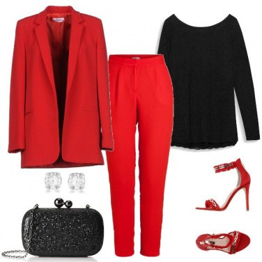 Outfit Il red per il red carpet