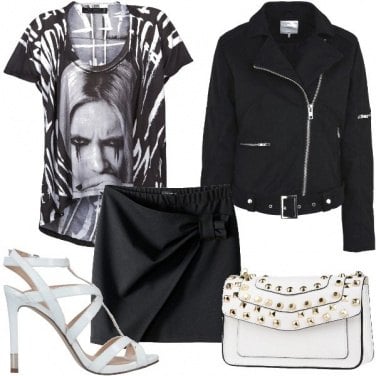 Outfit Rock con i tacchi