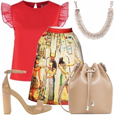 Outfit Egizia bon ton