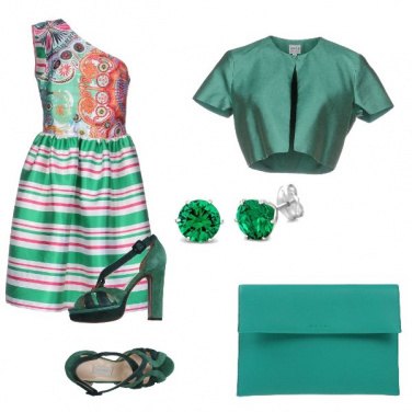 Outfit Monospalla glamour