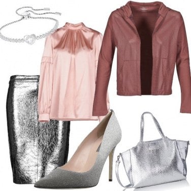 Outfit Silver night