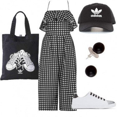 Outfit Black & White - gita fuori porta