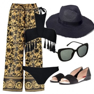 Outfit Diva in spiaggia