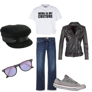 Outfit Al concerto di Vasco