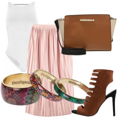Outfit Cool e plissè