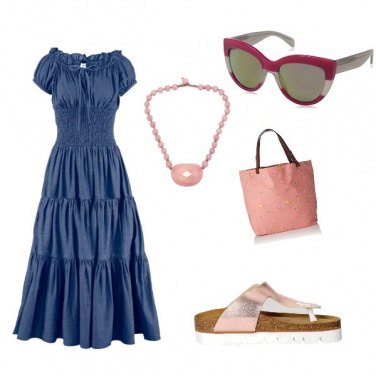 Outfit Rosa perla