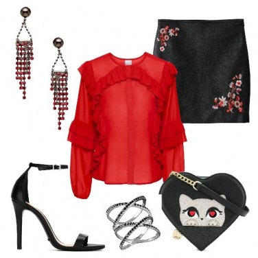 Outfit Rouge