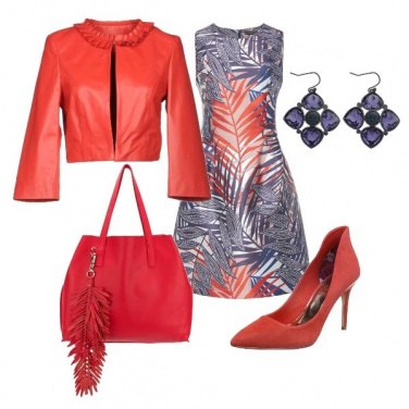 Outfit Una biker bon ton