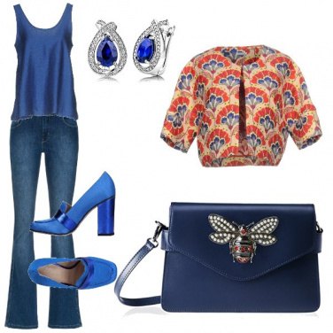 Outfit Romanticamente blue