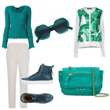 Outfit Le sneakers colorate