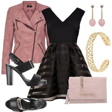 Outfit Black&Pink