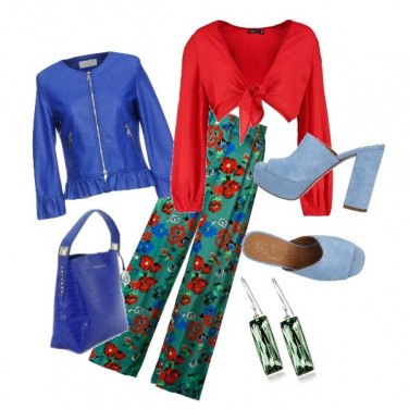 Outfit CMPS Pantalone palazzo un po\' pazzo