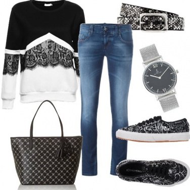 Outfit Pizzo casual
