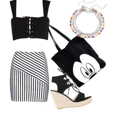 Outfit Sexy con ironia