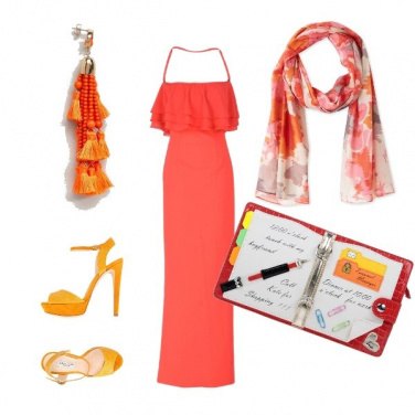 Outfit La borsa stile agenda