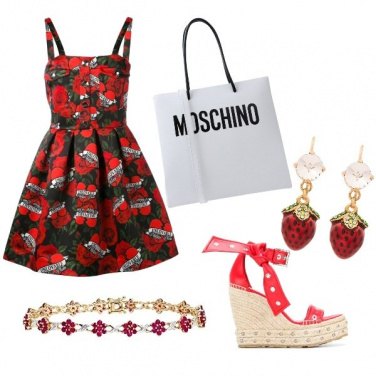 Outfit Red passion