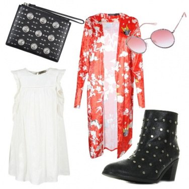 Outfit Rock romantico