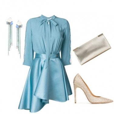 Outfit Azzurro chi