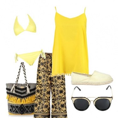 Outfit Pronta per la spiaggia