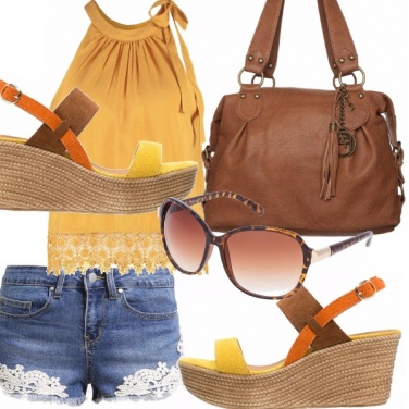 Outfit Shorts e zeppe
