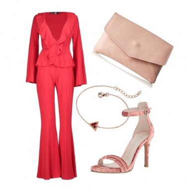 Outfit Soft red