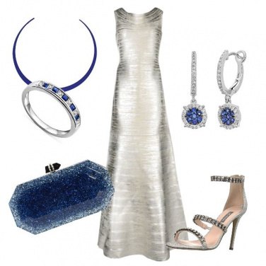 Outfit Un Red carpet di classe