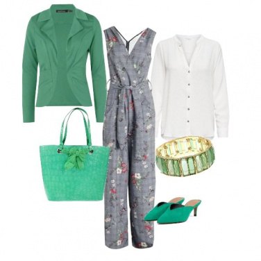 Outfit Femminile in Principe di Galles