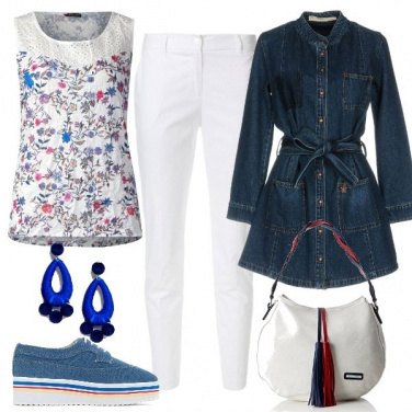 Outfit Il paltò in jeans