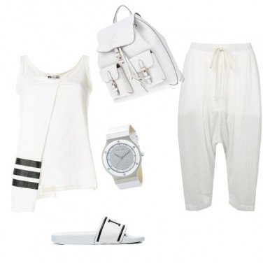 Outfit A passeggio in una città d\'arte