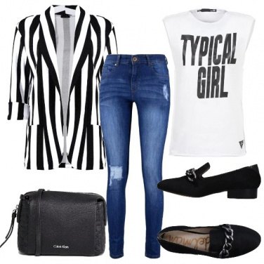 Outfit Il blazer a righe