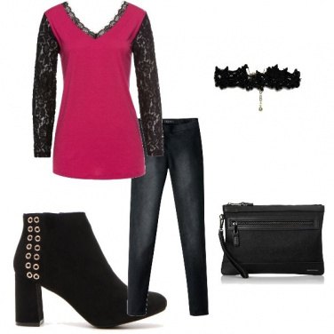 Outfit Black easy sexy