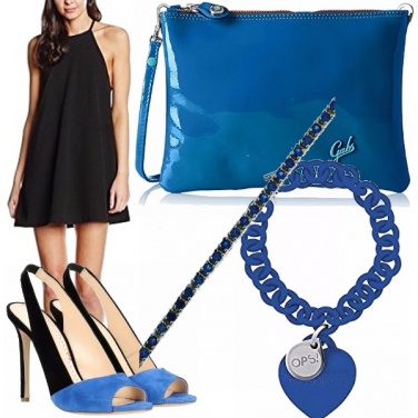 Outfit Blue e nero