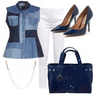 Outfit Un po\' di mare in ufficio