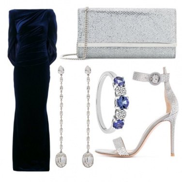Outfit Red Carpet in Blue