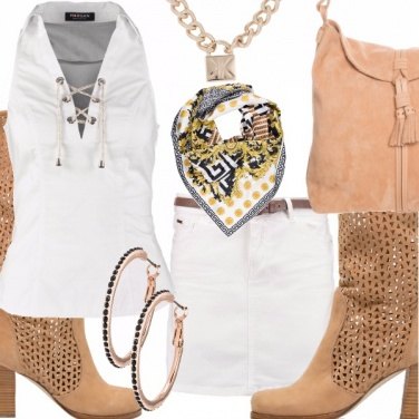 Outfit Outfit total white