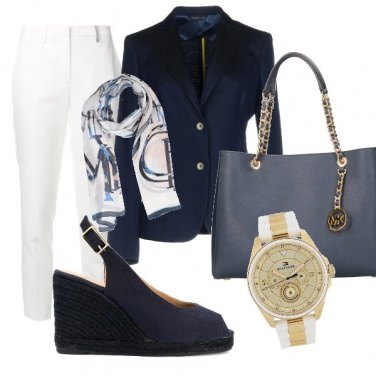 Outfit Blu intenso