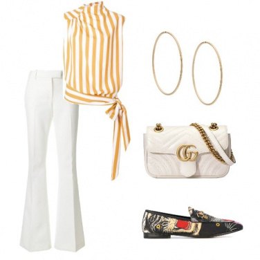 Outfit La tracolla bianca