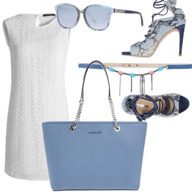 Outfit Estate in azzurro