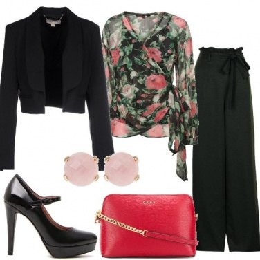 Outfit La blusa fiorata
