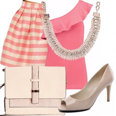 Outfit Rosa di sera