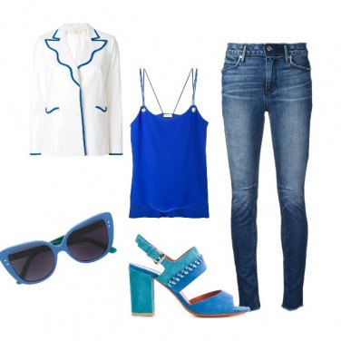 Outfit I Jeans capo intramontabile