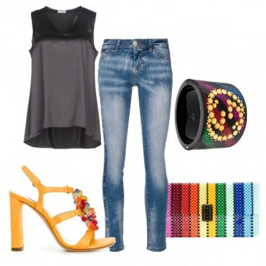 Outfit Giallo da indossare