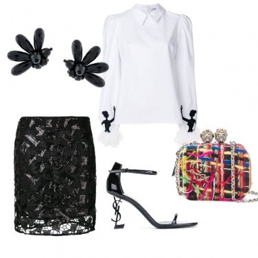 Outfit La camicia diventa elegante