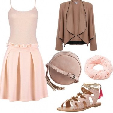 Outfit Sfumature cipria