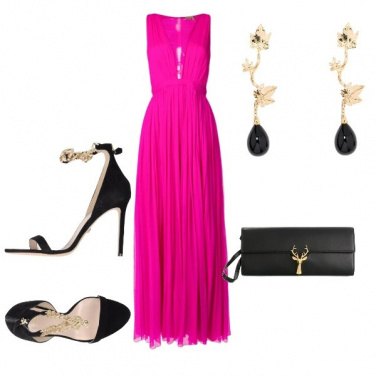 Outfit Chic in Fucsia
