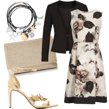 Outfit Fiori e stelle