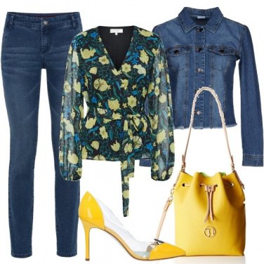 Outfit Giallo primaverile