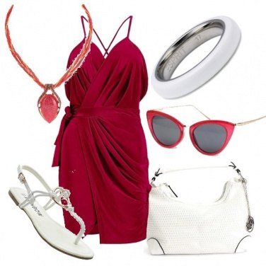 Outfit Red and White