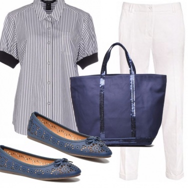 Outfit Ballerine blu